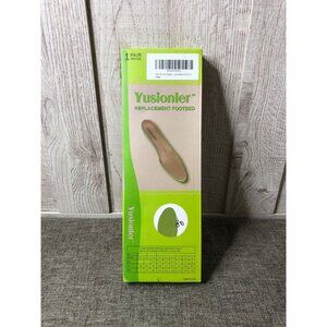 Yusionler Shoe Insoles Size L Men 7.5-13 Women 8.5-14 Arch Support Pain Relief